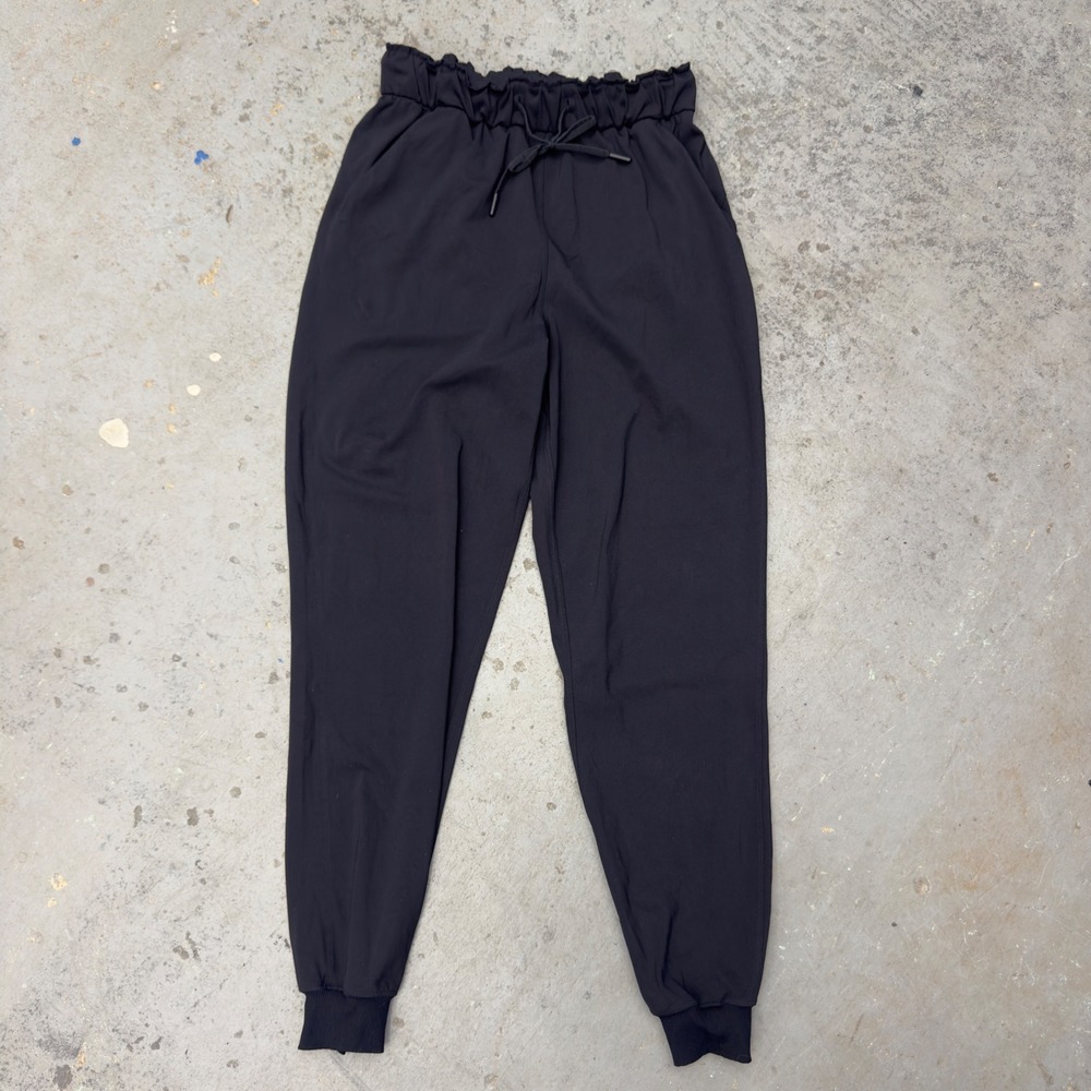 Lululemon Keep Moving Jogger High-Rise Jogger Black Paperbag Waist LW5CV4S 6